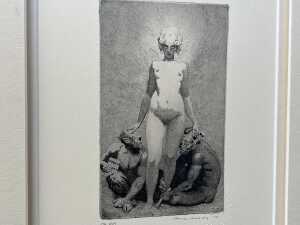 After Norman Lindsay (1879-1969), Creative Effort. Facsimile print on paper - 2