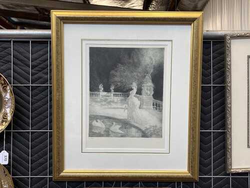 After Norman Lindsay (1879-1969), Leda 1919, facsimile etching, edition 399/550