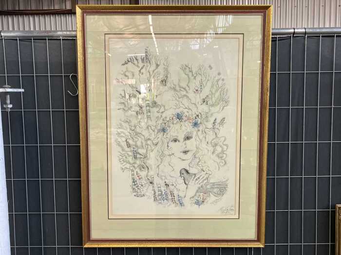 Mary Victoria Talbot (1931-), untitled, 1957. Ink and watercolour on paper