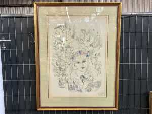 Mary Victoria Talbot (1931-), untitled, 1957. Ink and watercolour on paper