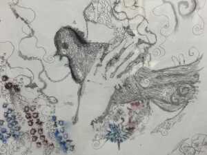 Mary Victoria Talbot (1931-), untitled, 1957. Ink and watercolour on paper - 3