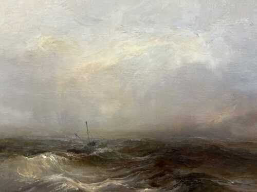 Ken Taber (1942-), At Sea. Oil painting on board
