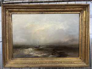 Ken Taber (1942-), At Sea. Oil painting on board - 2