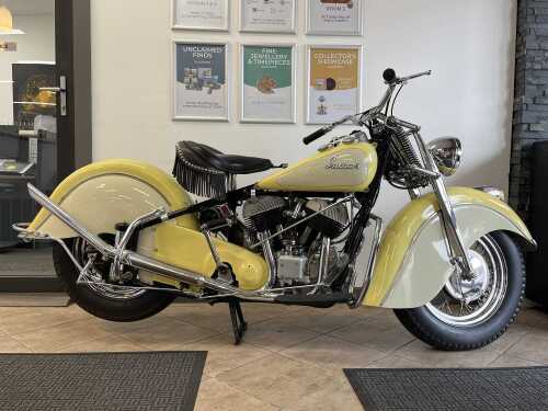 Extremely rare original: 1947 Indian Chief (reading) 36 miles &middot;