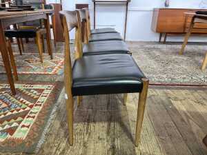 Set of four T.H. Brown mid-century dining chairs - 3
