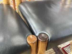 Set of four T.H. Brown mid-century dining chairs - 5