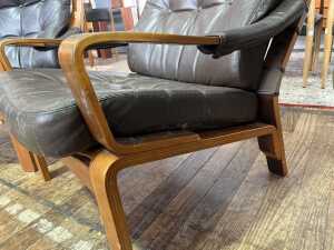 Pair of Tessa T6 mid-century armchairs - 5
