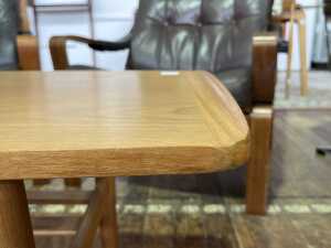 Parker mid-century teak coffee table - 4