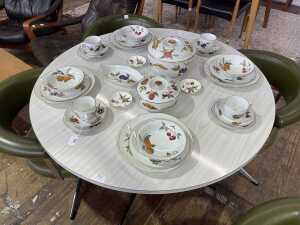 Ultra Furniture Mid-century five piece dining suite - 4