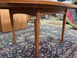 Parker mid-century teak extension dining table - 3
