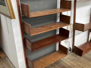 Danish Mid-century teak modular wall unit - 3