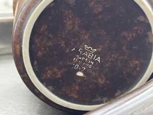 Mid-century Arabia Finland 'Ruska' stoneware dinner setting for four - 5