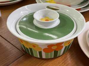 Figgjo Flint 'Annemarie' mid-century ceramic dinner setting for eight, 1970s - 4