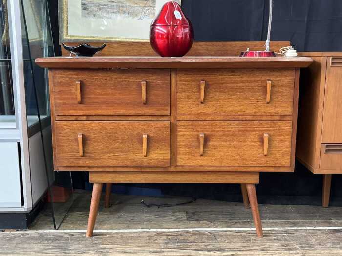 Mid-century mountain ash sideboard, 1950s