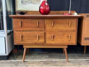Mid-century mountain ash sideboard, 1950s