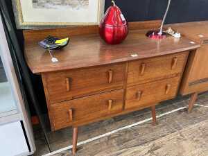 Mid-century mountain ash sideboard, 1950s - 2