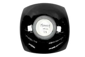 Monkeys of Melbourne Memphis-style ceramic dish, 1988 - 3