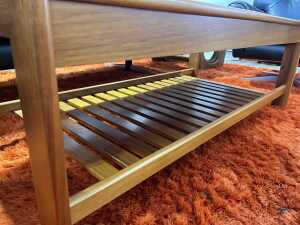Mid-century blackwood coffee table - 3