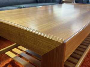 Mid-century blackwood coffee table - 5