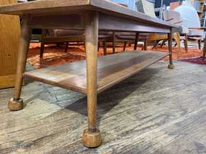 Mid-century tiled top coffee table - 3