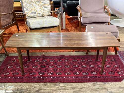 Mid-century blackwood coffee table