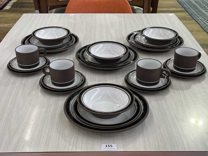 Hornsea ceramic dinner setting for four