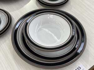 Hornsea ceramic dinner setting for four - 3