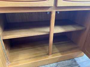 Noblett mid-century teak sideboard - 3