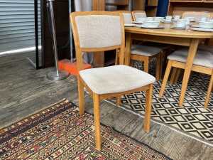 Noblett mid-century teak seven piece dining suite - 3