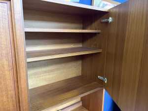 Parker mid-century teak buffet and hutch - 4