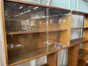 Mid-century teak wall unit - 2