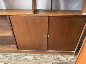 Mid-century teak wall unit - 3