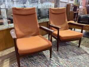 "Manhattan" Mid-century three-piece lounge suite - 2