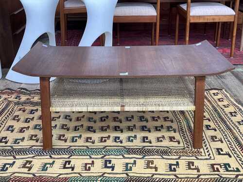 Mid-century teak coffee table