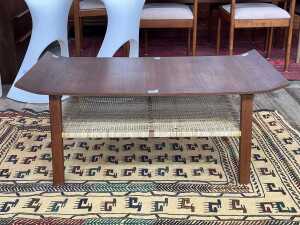 Mid-century teak coffee table