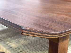 Mid-century teak coffee table - 4