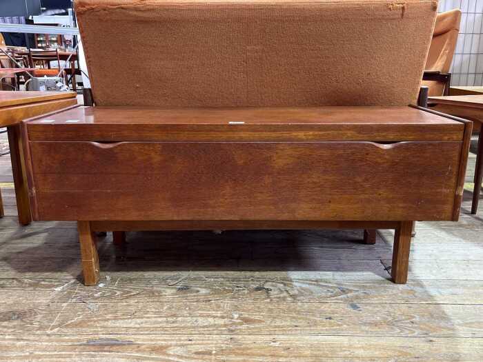 Mid-century teak blanket chest