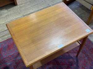Parker mid-century teak side table - 2