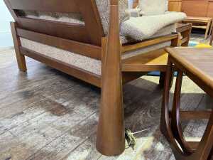 Mid-century teak standard lamp - 3
