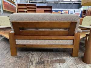 Cend Furniture mid-century blackwood modular lounge suite - 10