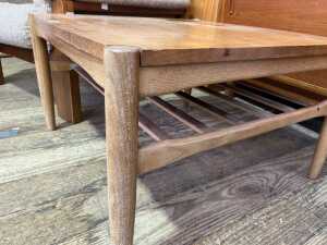 Danish De Luxe square coffee or side table - 3