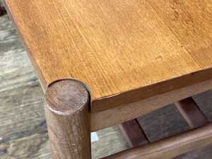 Danish De Luxe square coffee or side table - 4