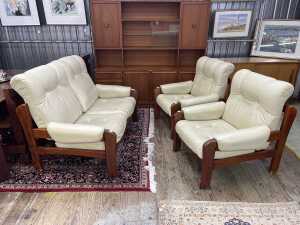 Tessa mid-century three piece lounge suite