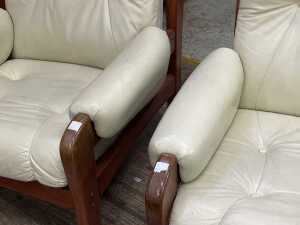 Tessa mid-century three piece lounge suite - 7