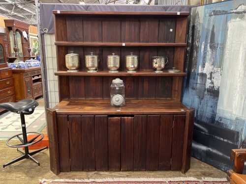 Post and Rail pine dresser, 1970s