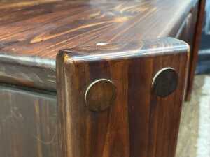 Post and Rail pine dresser, 1970s - 7