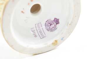 Antique Royal Worcester porcelain ewer - 5