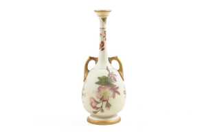 Victorian Royal Worcester porcelain vase and jug - 2