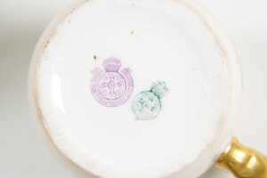 Victorian Royal Worcester porcelain vase and jug - 6