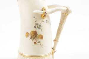 Victorian Royal Worcester porcelain jug, 1894 - 3